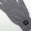 Grey Full Finger Wool Gloves sold by Outclass