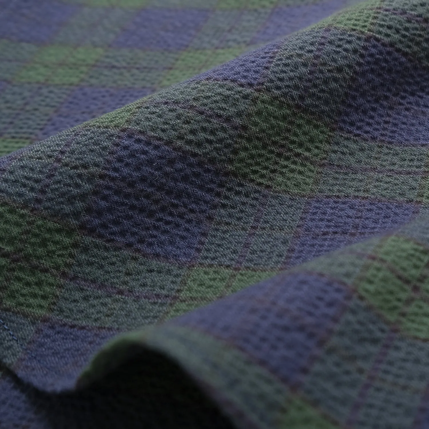 Tartan Ripstop Plaid Seersucker Shirt sold by Outclass product image thumbnail 4