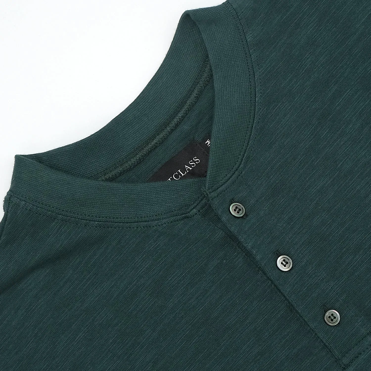 Spruce Double Slub L/S Henley sold by Outclass product image thumbnail 4
