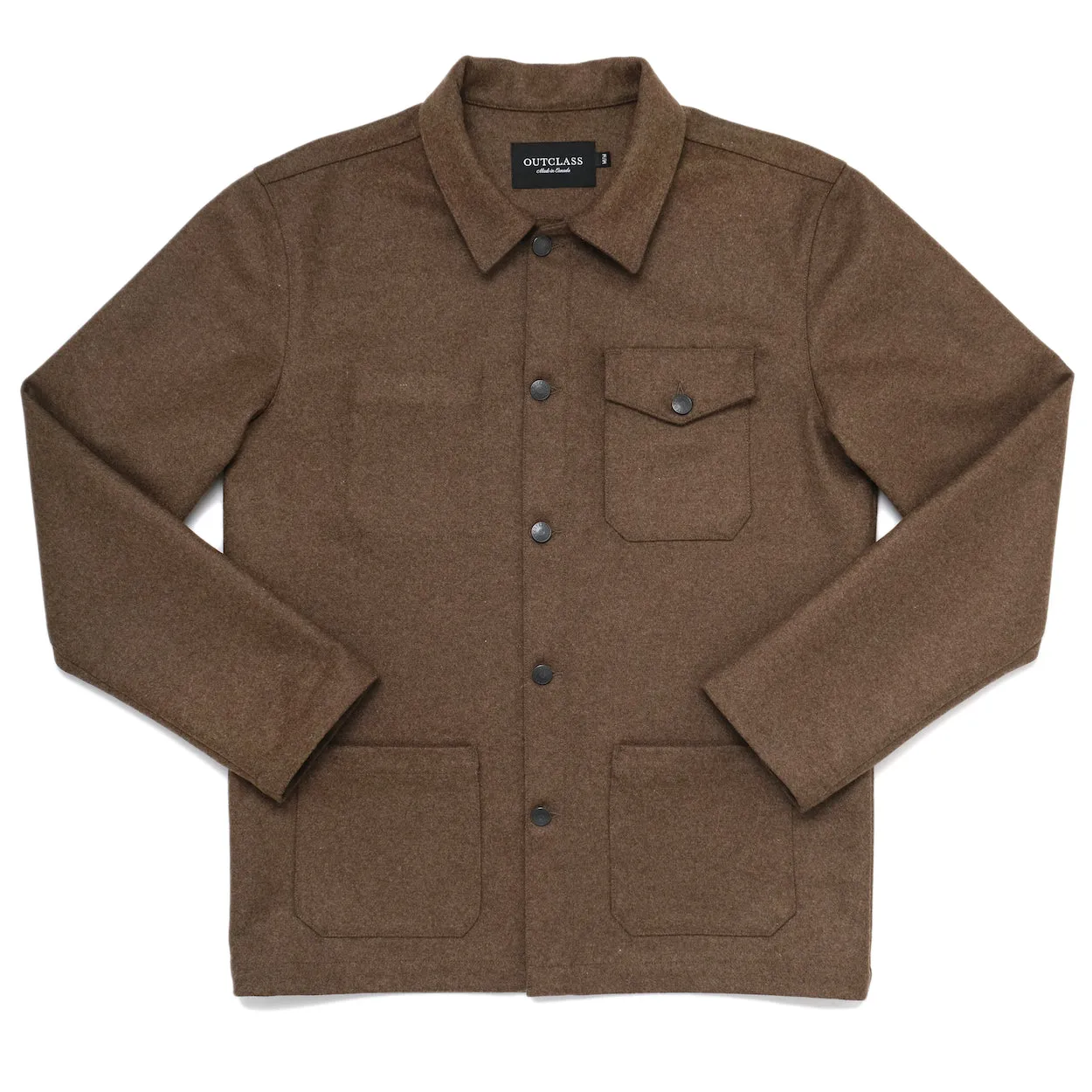 Hazel Wool Chore Coat sold by Outclass