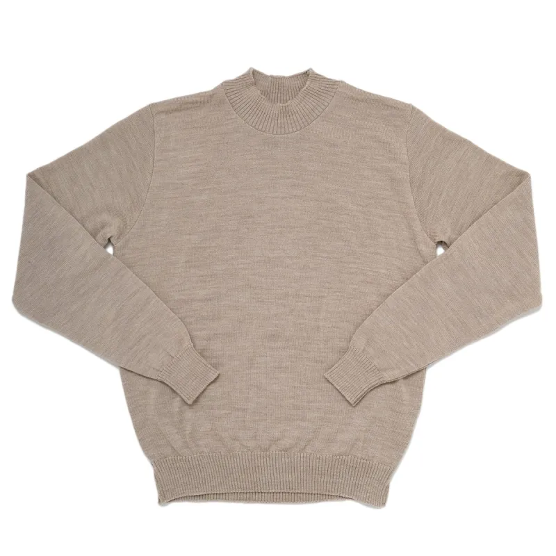 Oat Mockneck Pullover Sweater sold by Outclass