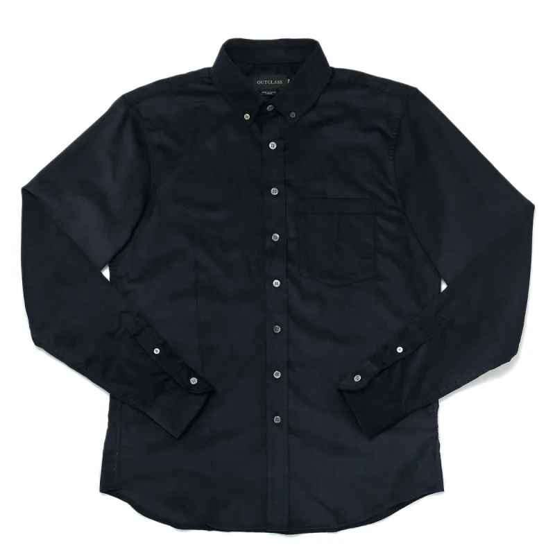 Navy Corduroy Shirt sold by Outclass
