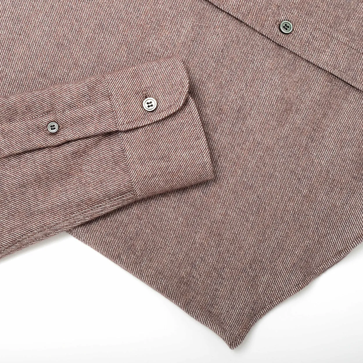 Hazel Twill Flannel Shirt sold by Outclass product image thumbnail 5