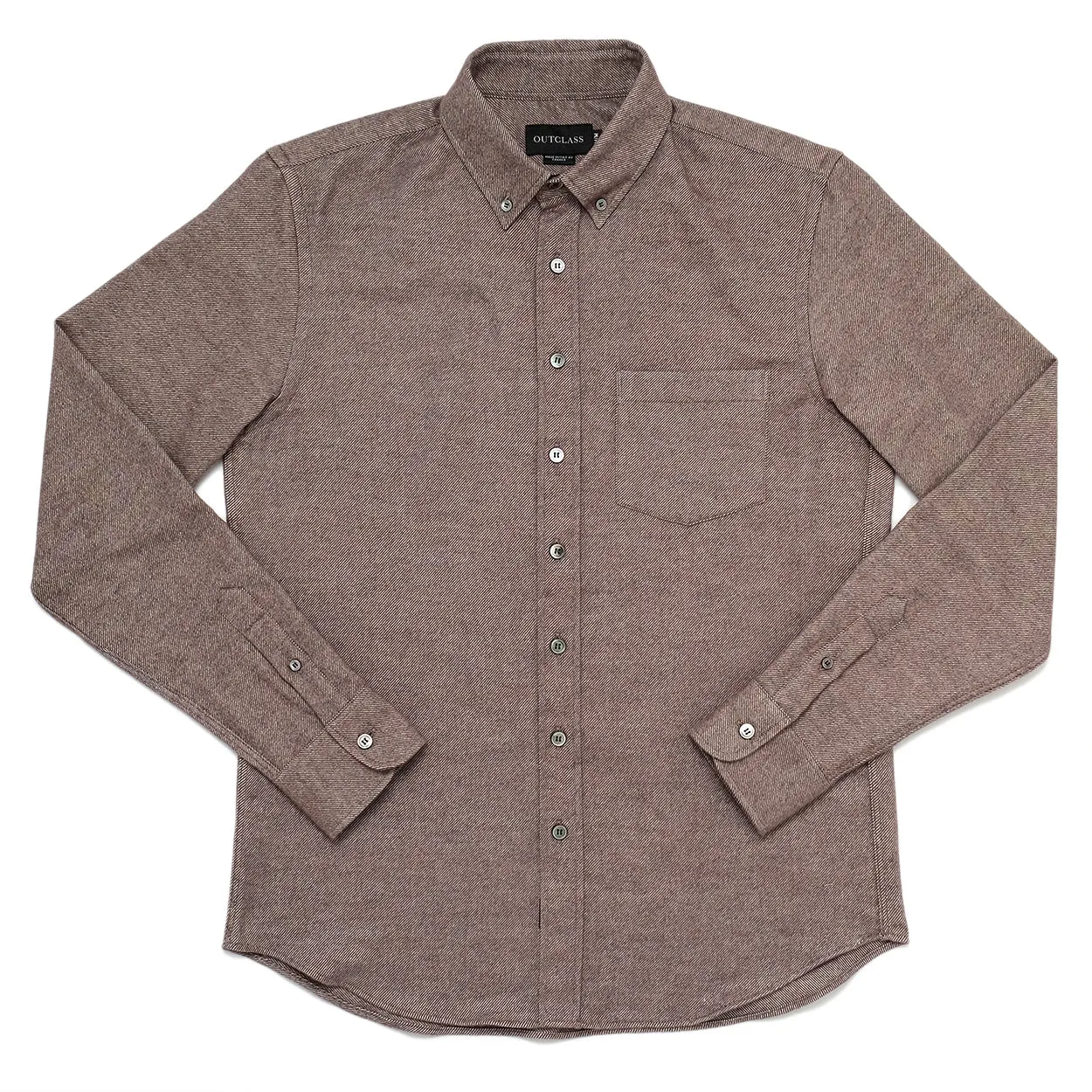 Hazel Twill Flannel Shirt sold by Outclass