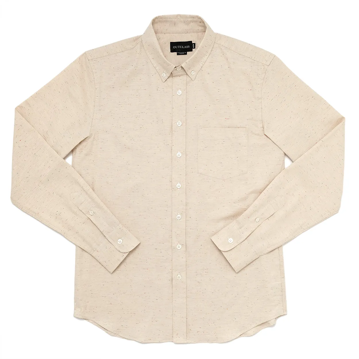 Ecru Fleck Shirt sold by Outclass
