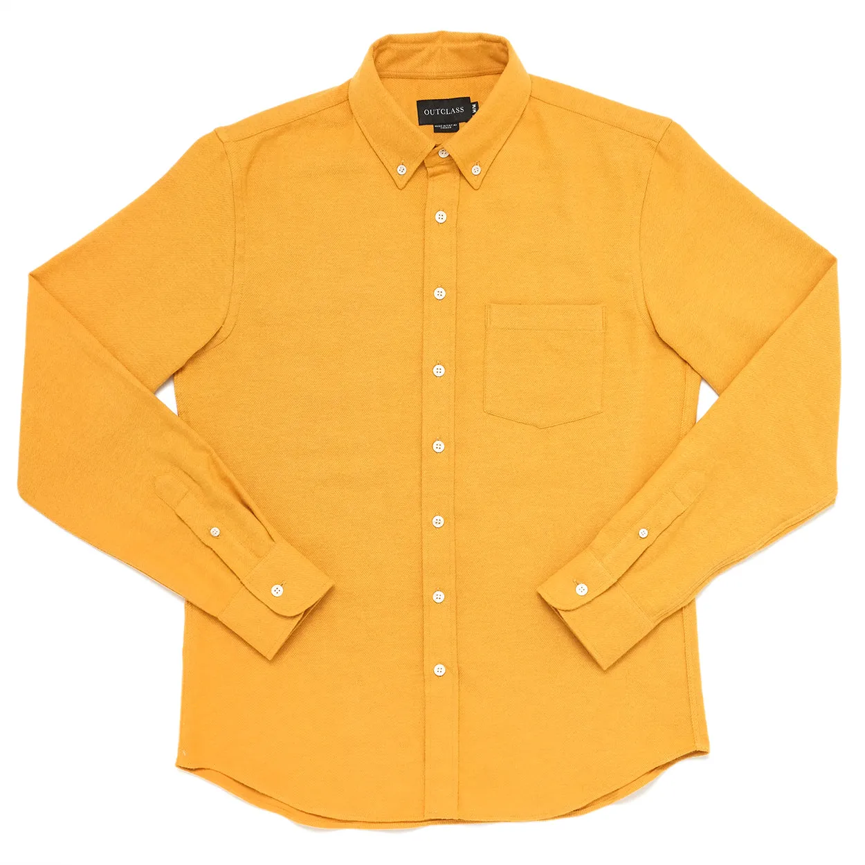 Saffron Twill Flannel Shirt sold by Outclass
