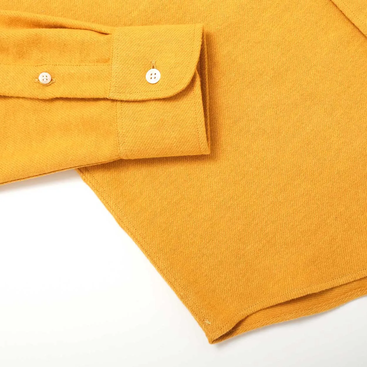 Saffron Twill Flannel Shirt sold by Outclass product image thumbnail 5