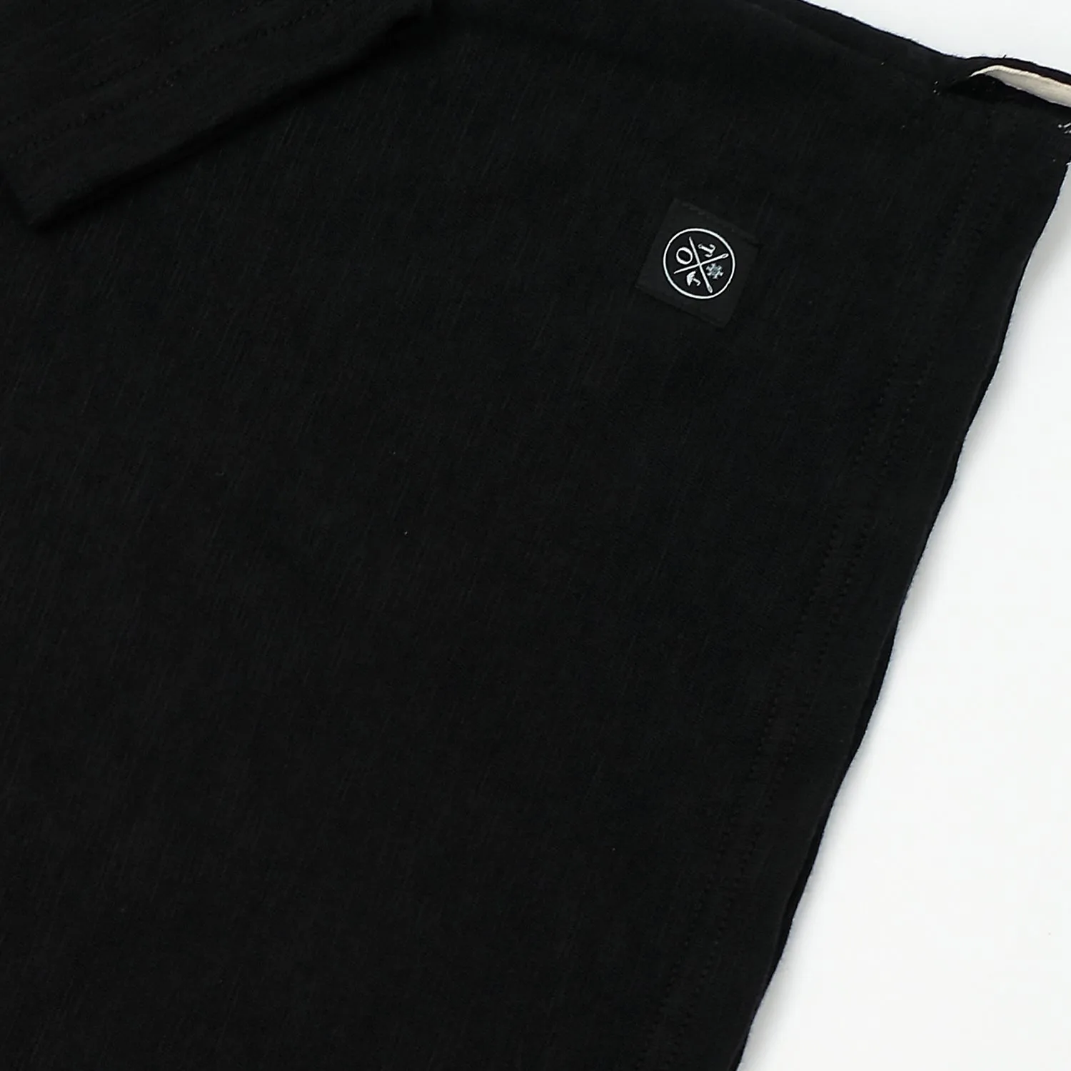 Black Double Slub Pocket T-Shirt AW24 sold by Outclass product image thumbnail 5