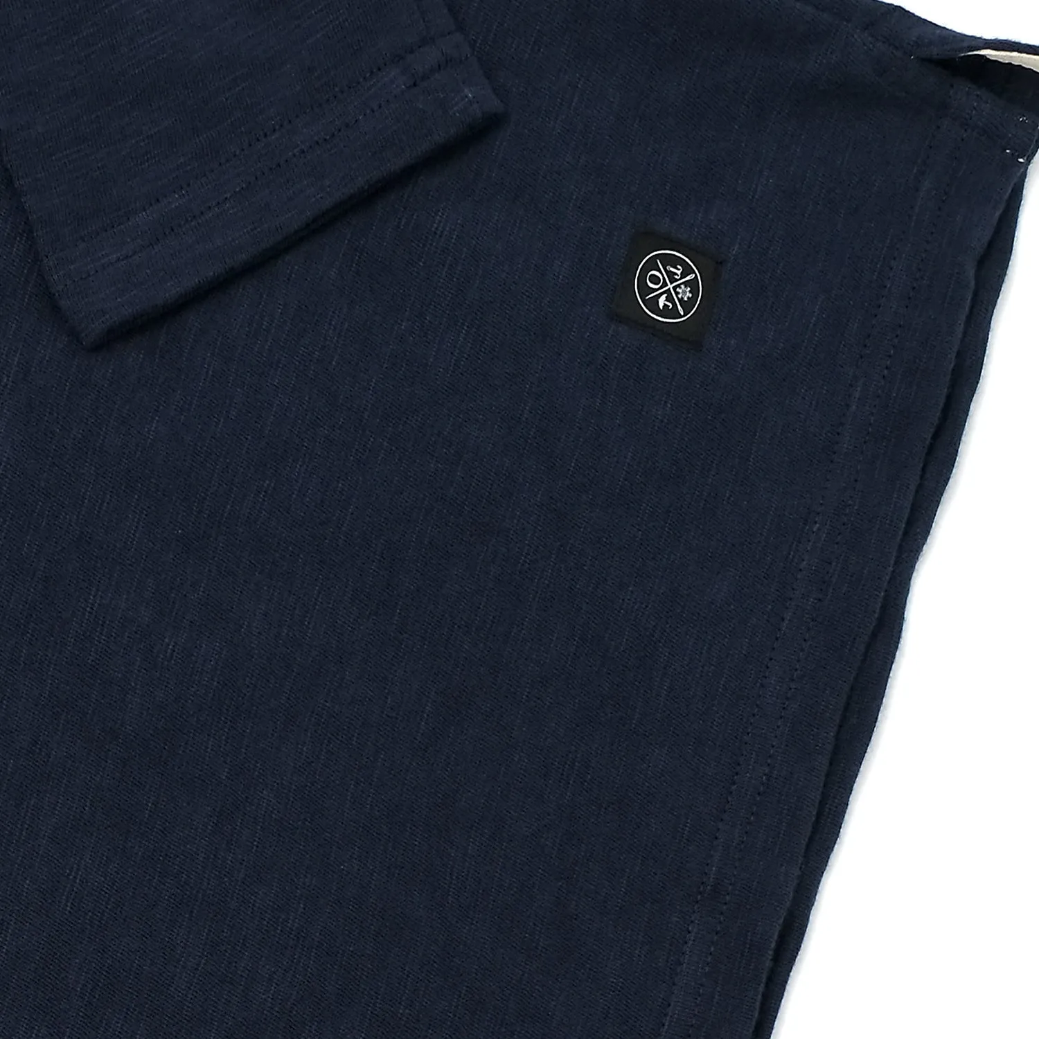 Navy Double Slub Pocket T-Shirt AW24 sold by Outclass product image thumbnail 5