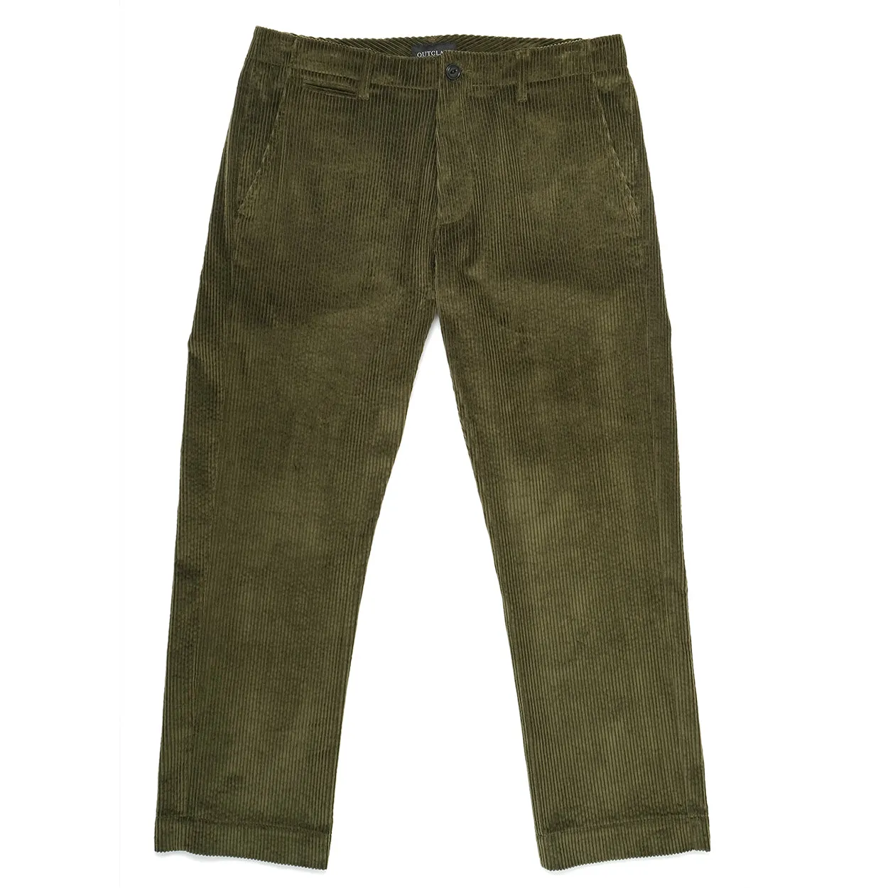 Olive Corduroy Camp Pant sold by Outclass