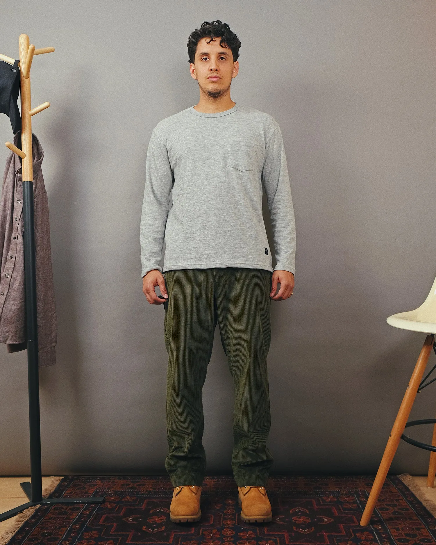 Olive Corduroy Camp Pant sold by Outclass product image thumbnail 3