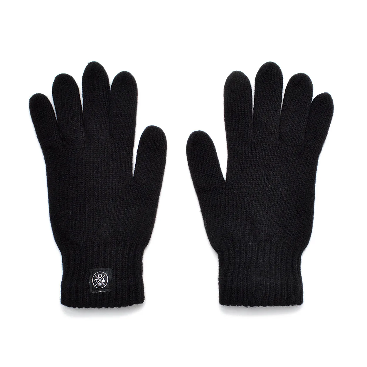 Black Full Finger Wool Gloves sold by Outclass