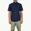 Indigo Paisley S/S Shirt sold by Outclass