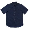 Indigo Paisley S/S Shirt sold by Outclass