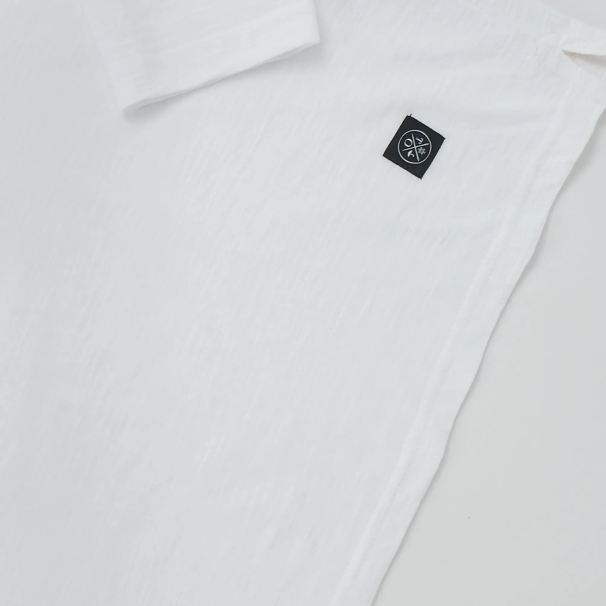 White Slub L/S Pocket T-Shirt sold by Outclass product image thumbnail 3