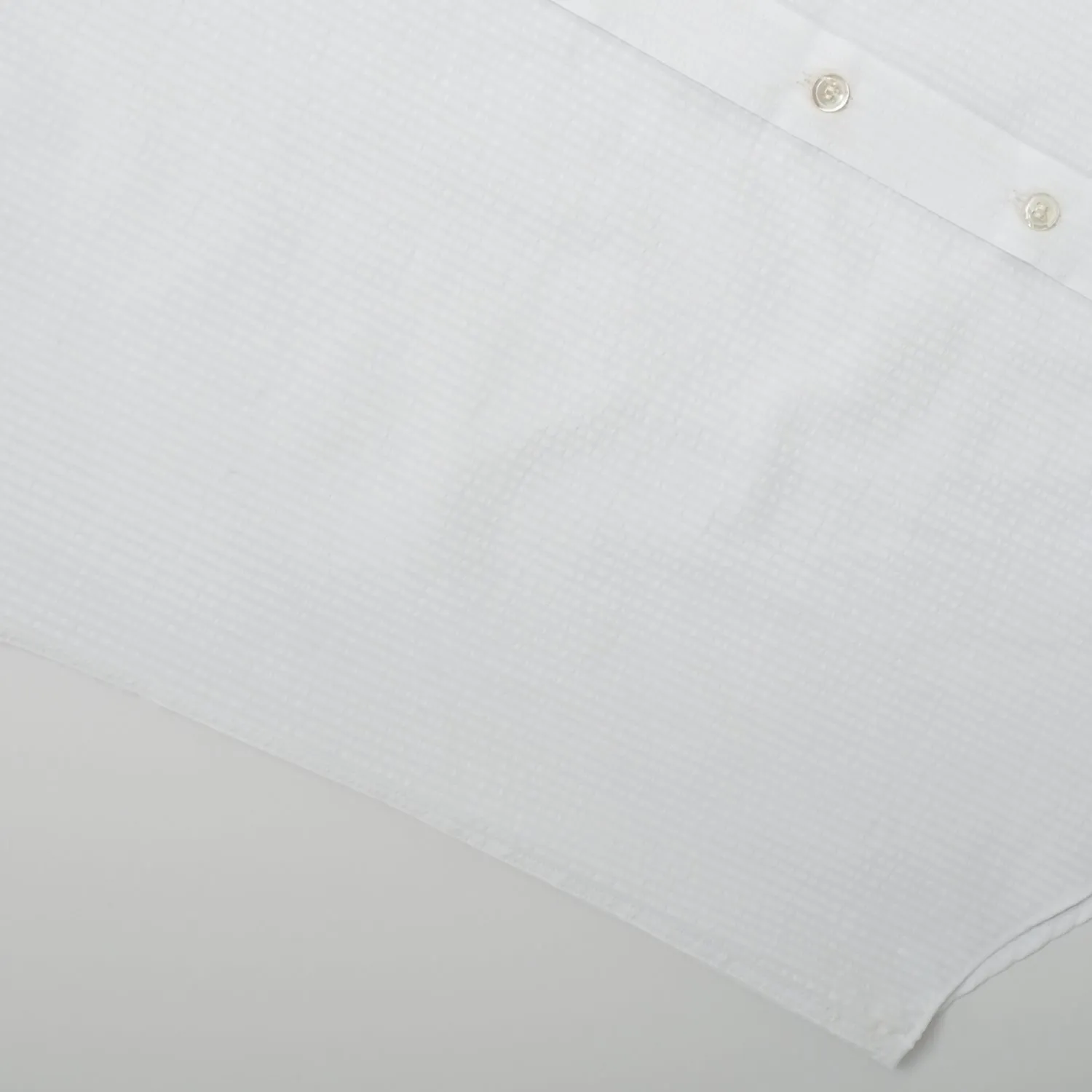 White Seersucker S/S Shirt sold by Outclass product image thumbnail 3