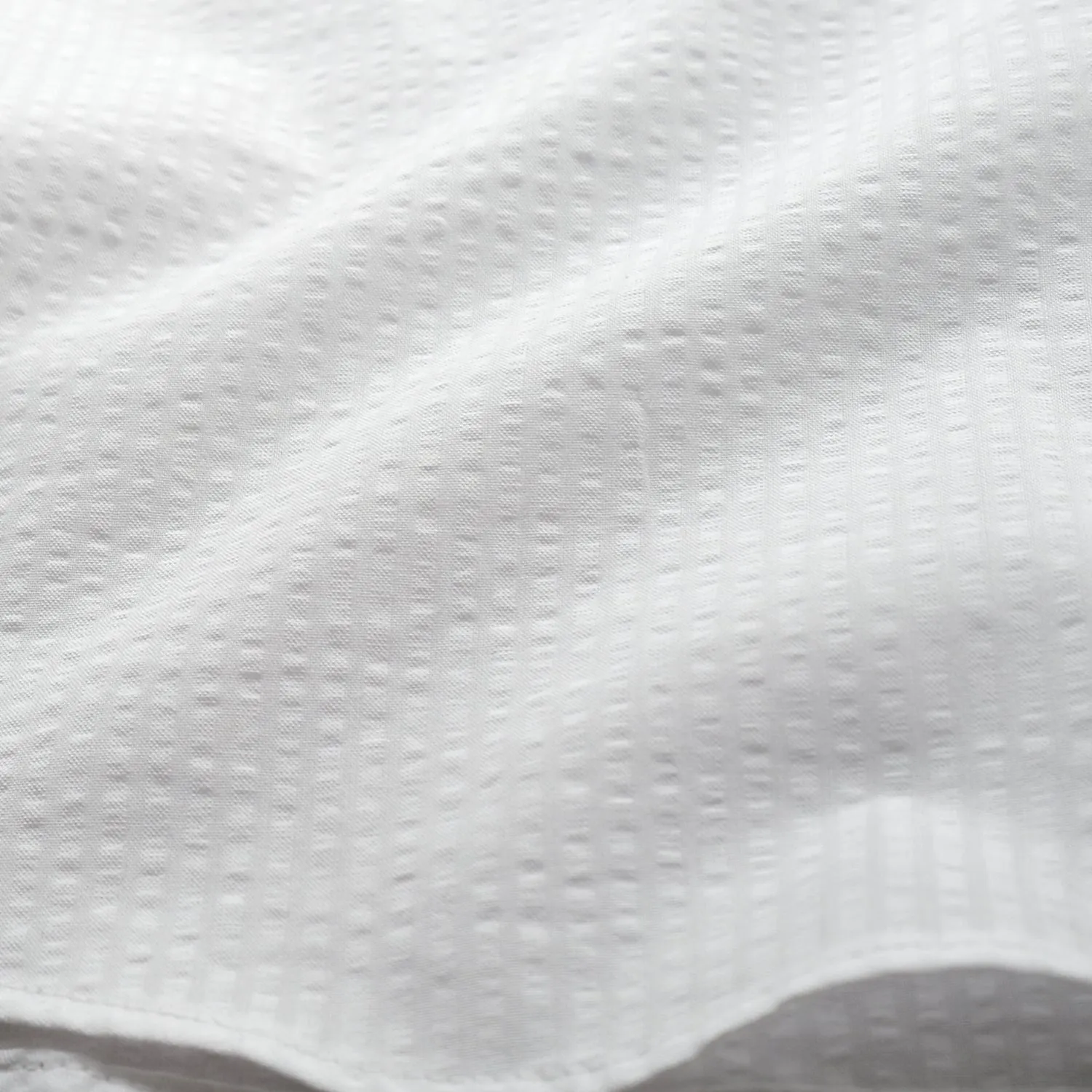 White Seersucker S/S Shirt sold by Outclass product image thumbnail 4