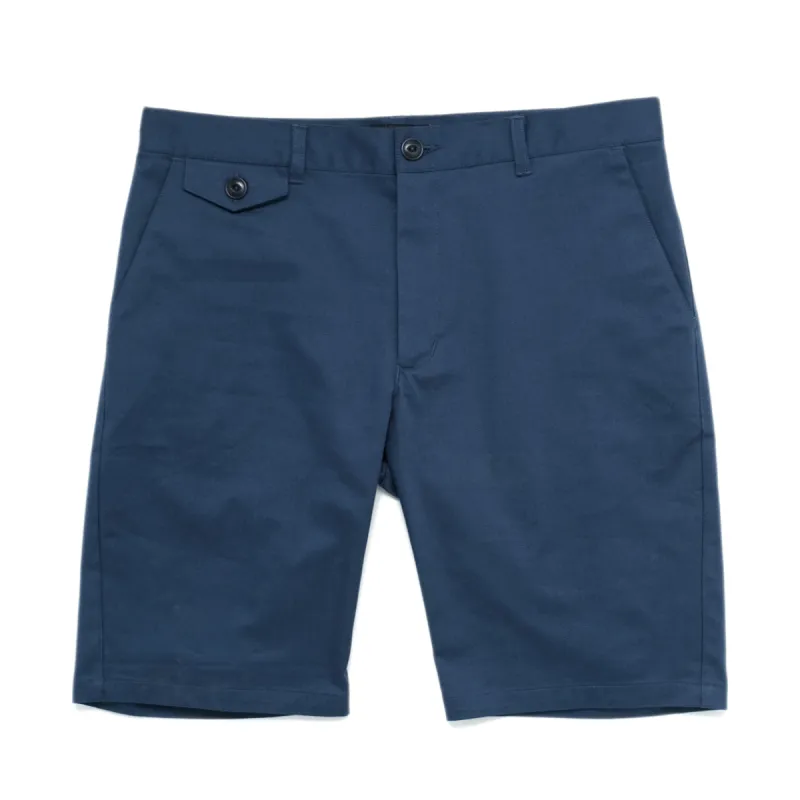 Indigo Twill Shorts sold by Outclass