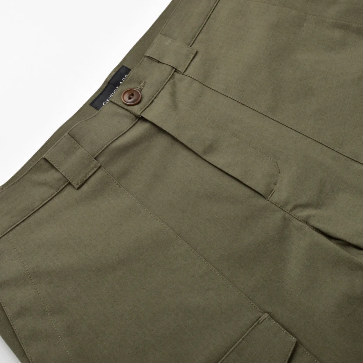 Olive Expedition Shorts sold by Outclass product image thumbnail 2