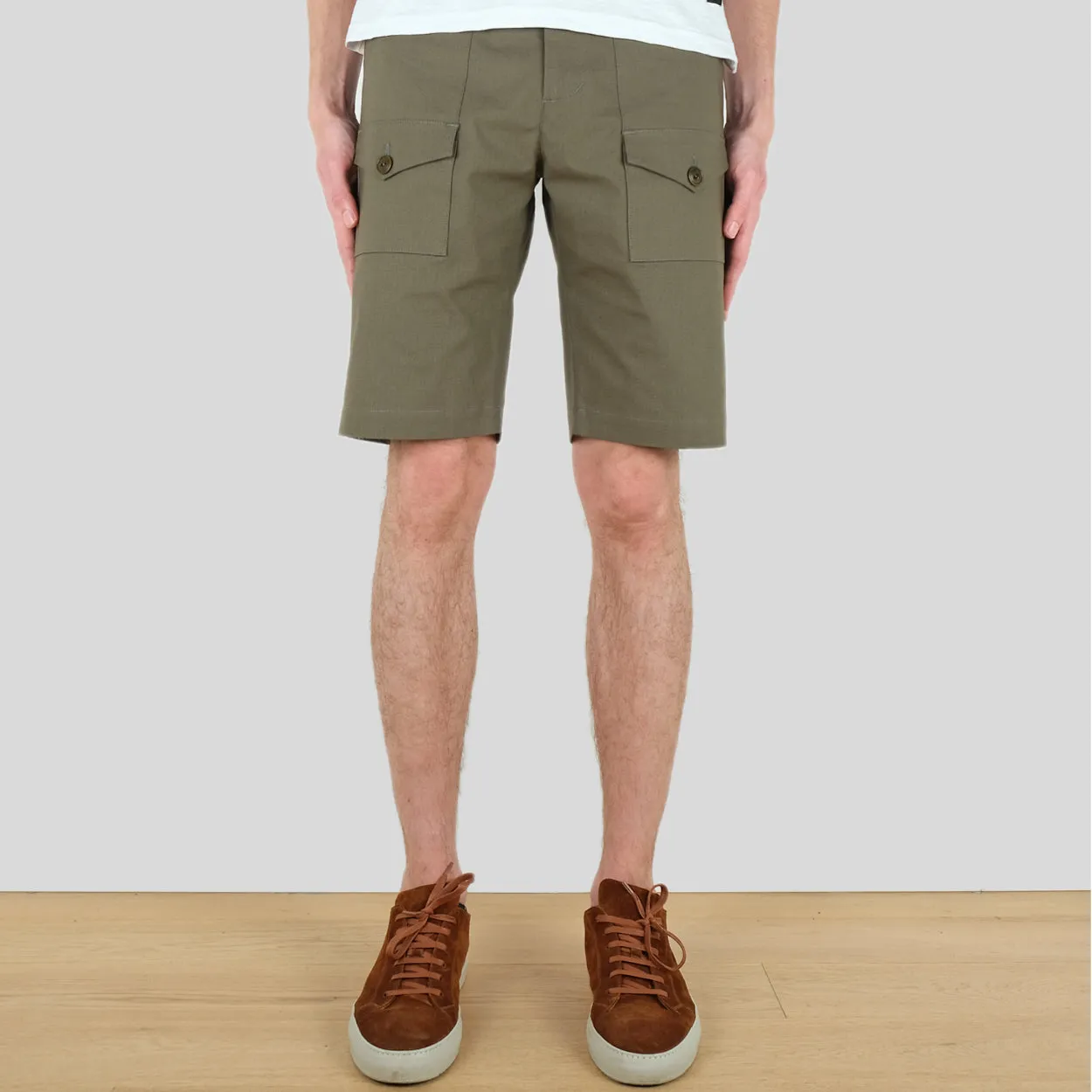 Olive Expedition Shorts sold by Outclass product image thumbnail 5