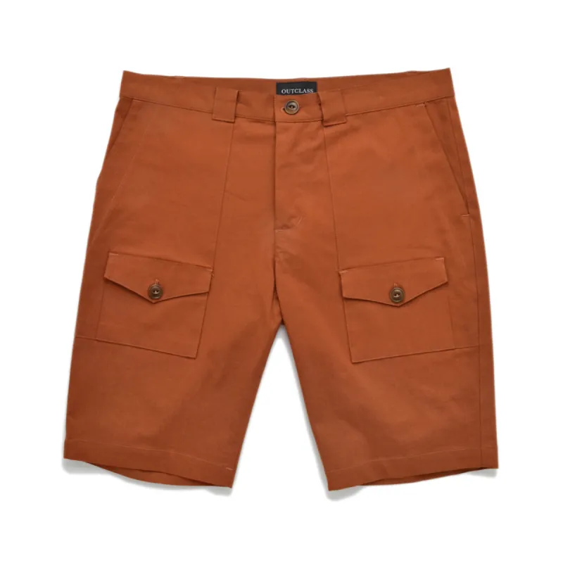 Terracotta Expedition Shorts sold by Outclass