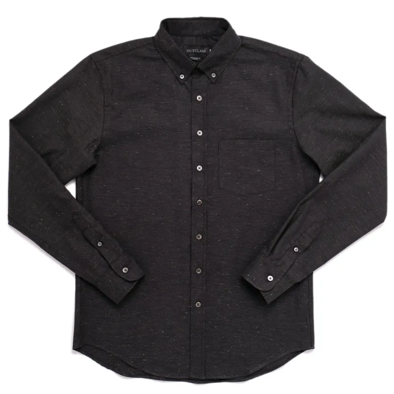 Black Fleck Shirt sold by Outclass