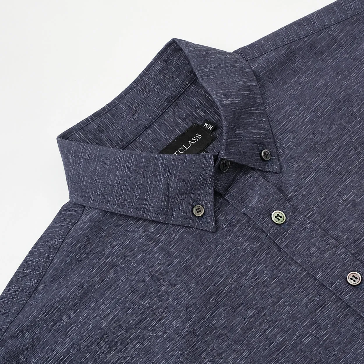 Navy Static L/S Shirt sold by Outclass product image thumbnail 2