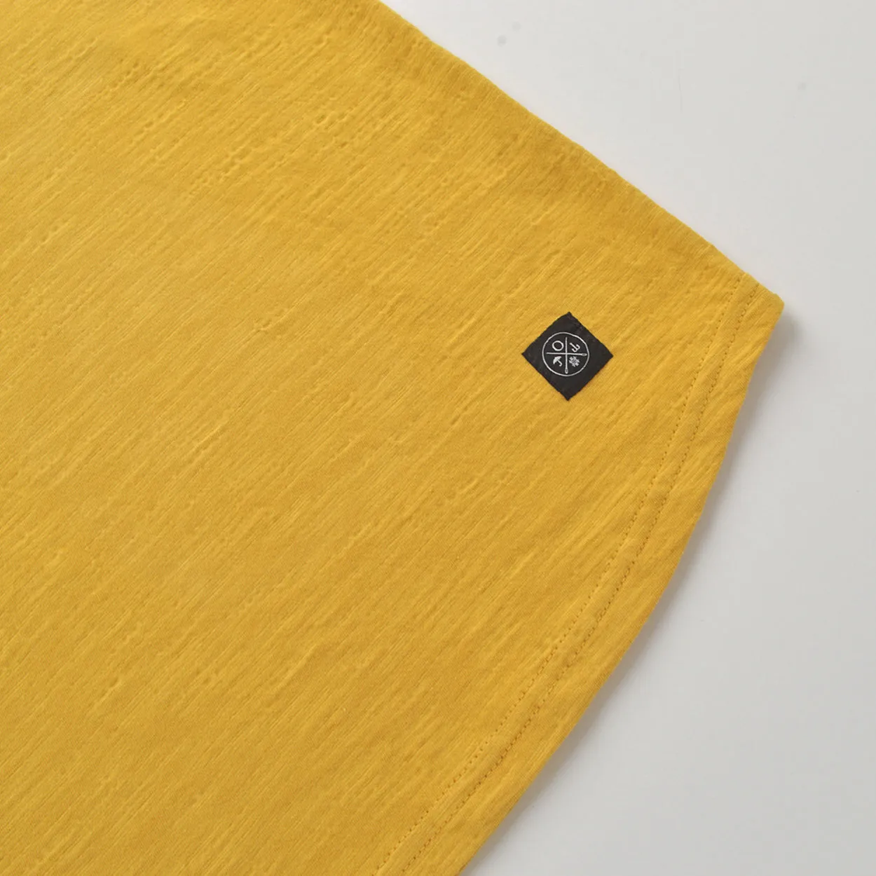 Turmeric Slub S/S Henley sold by Outclass product image thumbnail 5