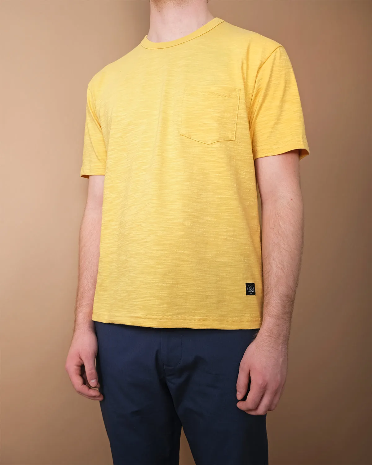 Turmeric Slub S/S Pocket T-Shirt sold by Outclass product image thumbnail 2