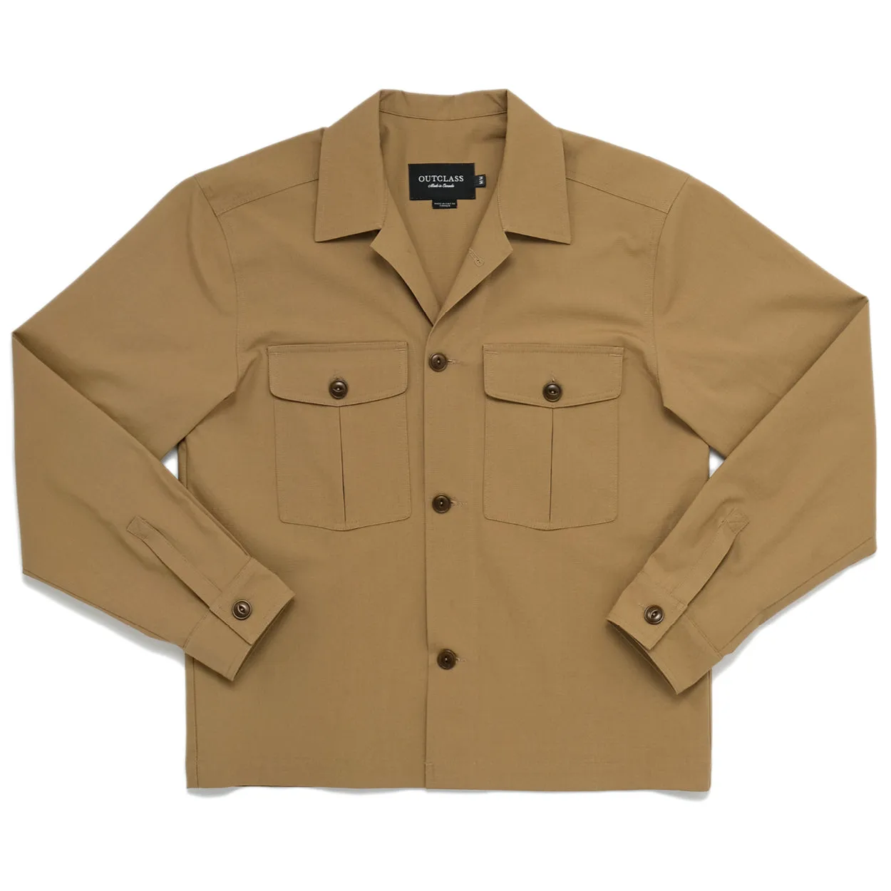Moss Ripstop Safari Jacket sold by Outclass