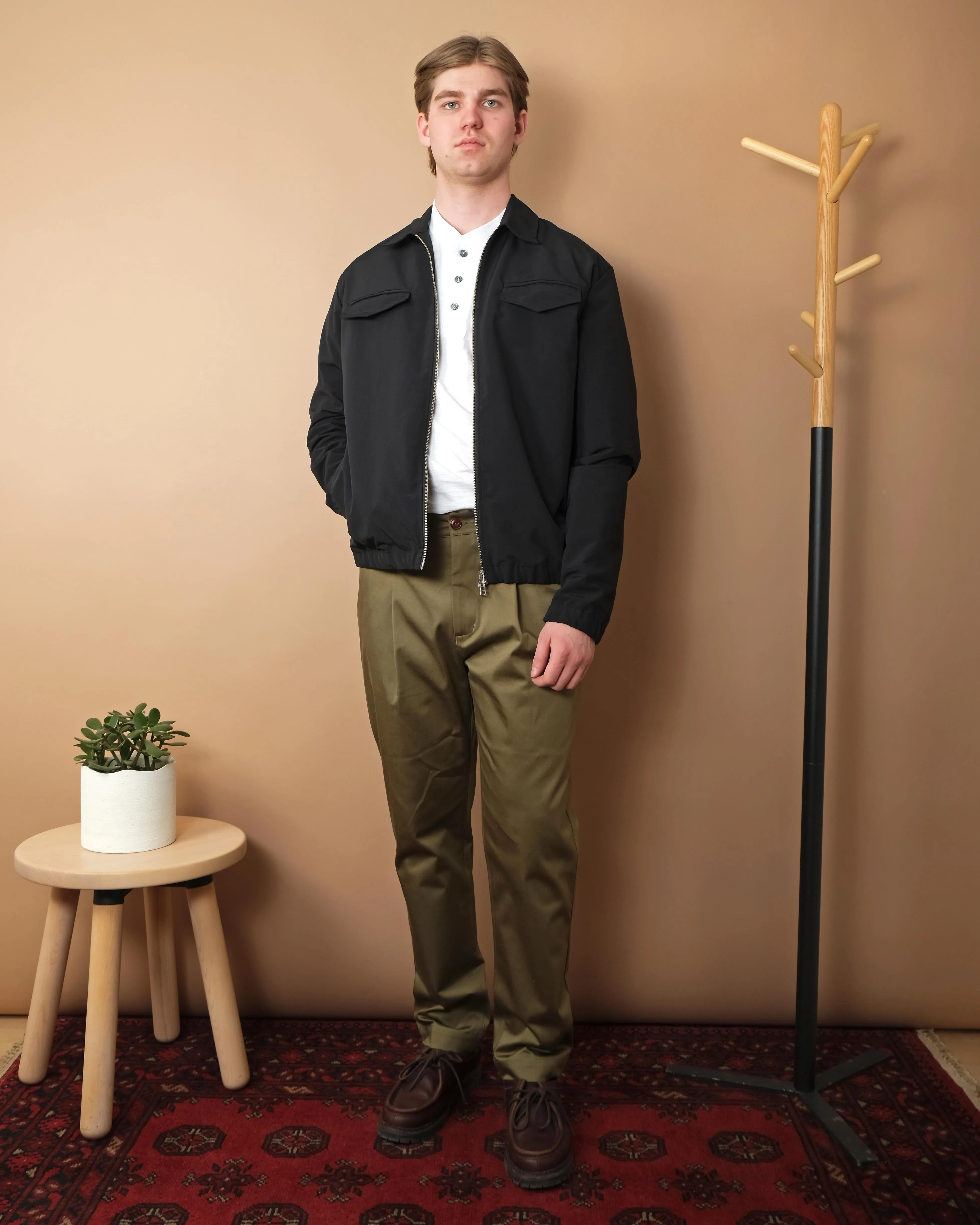 Black Ripstop Coach Jacket sold by Outclass product image thumbnail 5