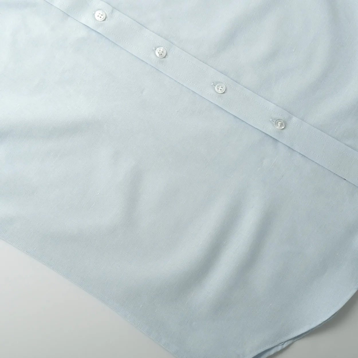 Teal Linen S/S Classic Shirt sold by Outclass product image thumbnail 5