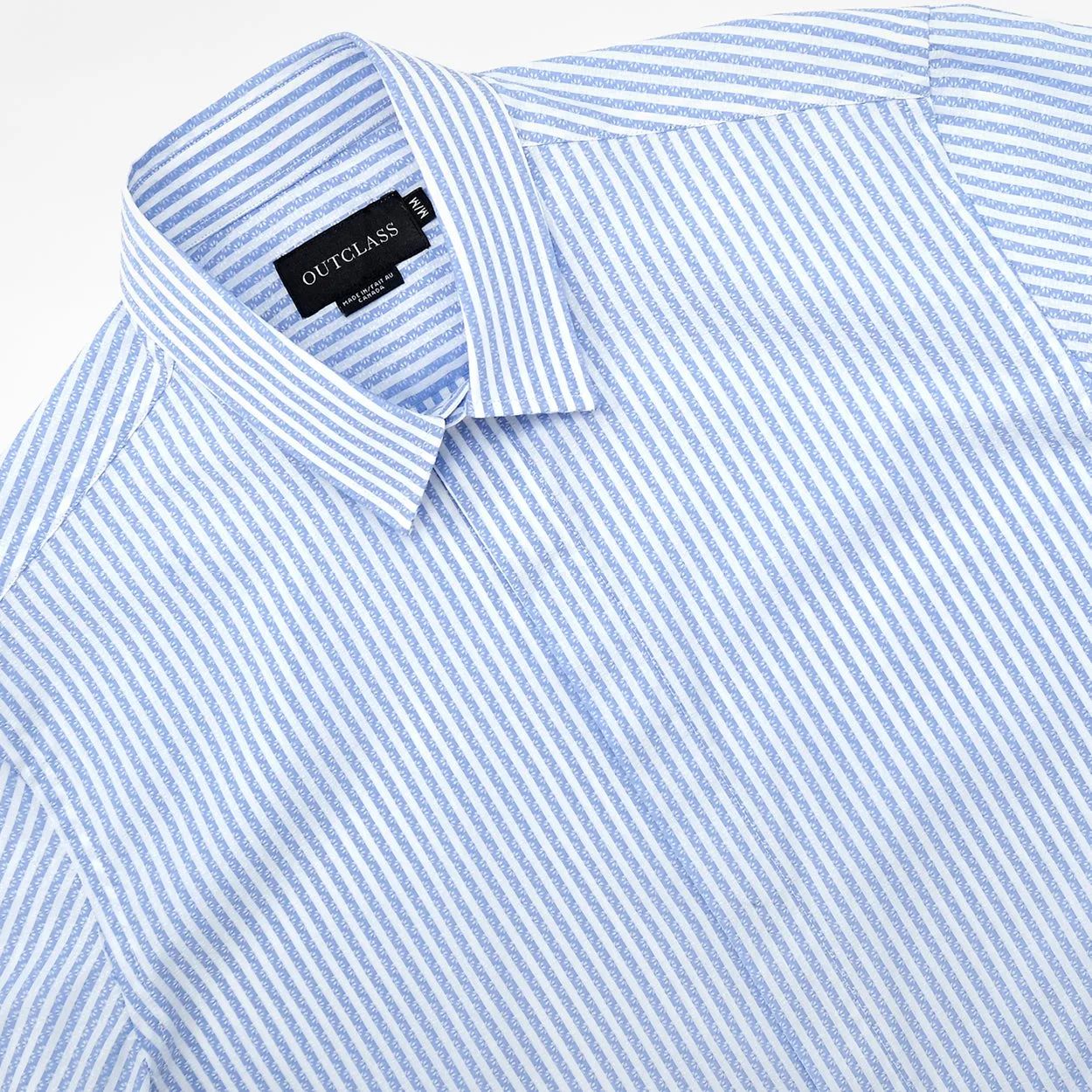 Fancy Stripe L/S Dress Shirt sold by Outclass product image thumbnail 4