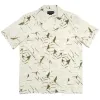 Banana Leaf Fleck S/S Havana Shirt sold by Outclass