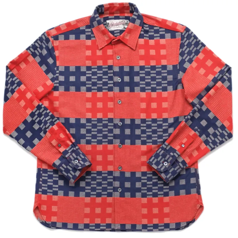 Geometric Blanket Easy Shirt sold by Outclass