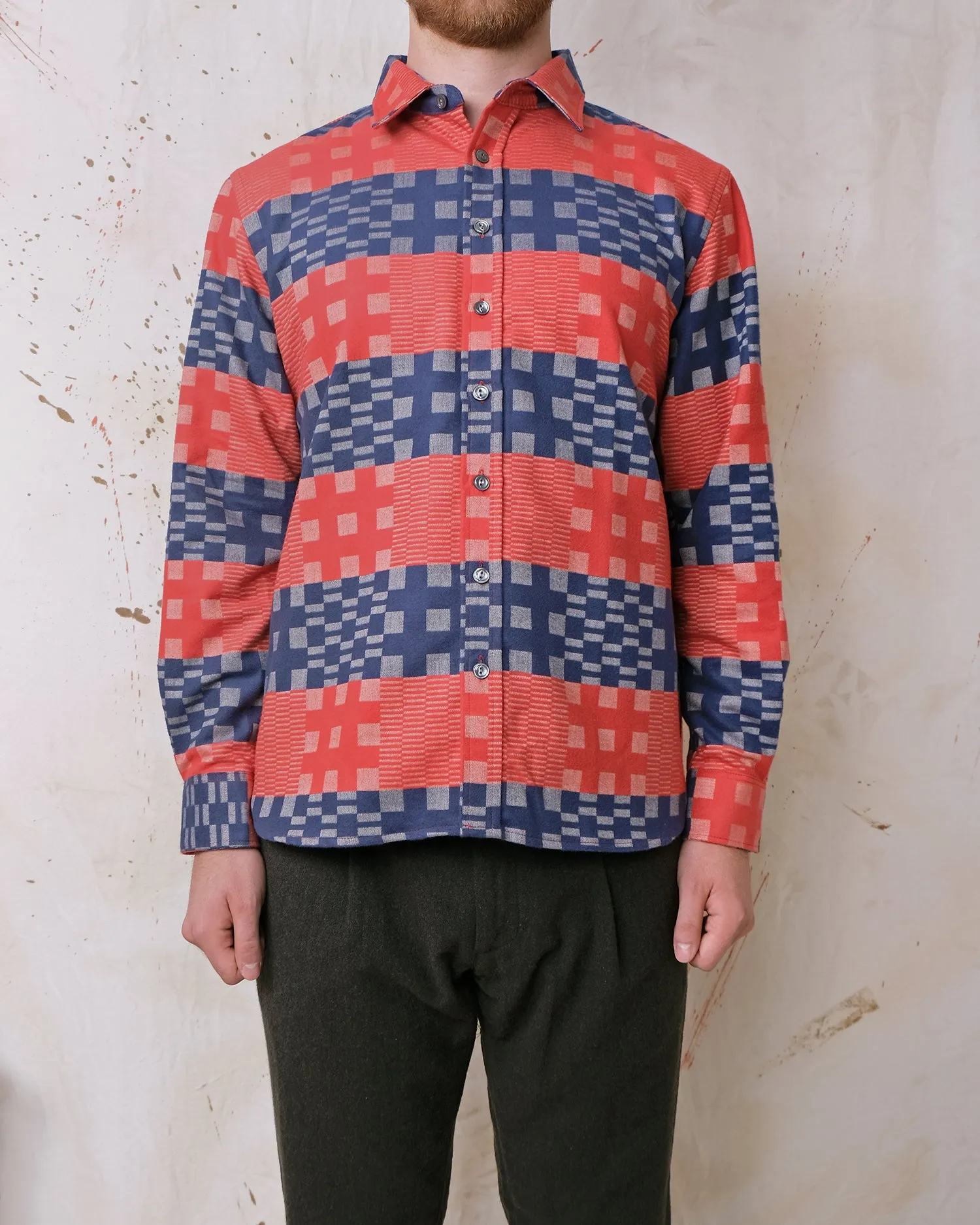 Geometric Blanket Easy Shirt sold by Outclass product image thumbnail 2