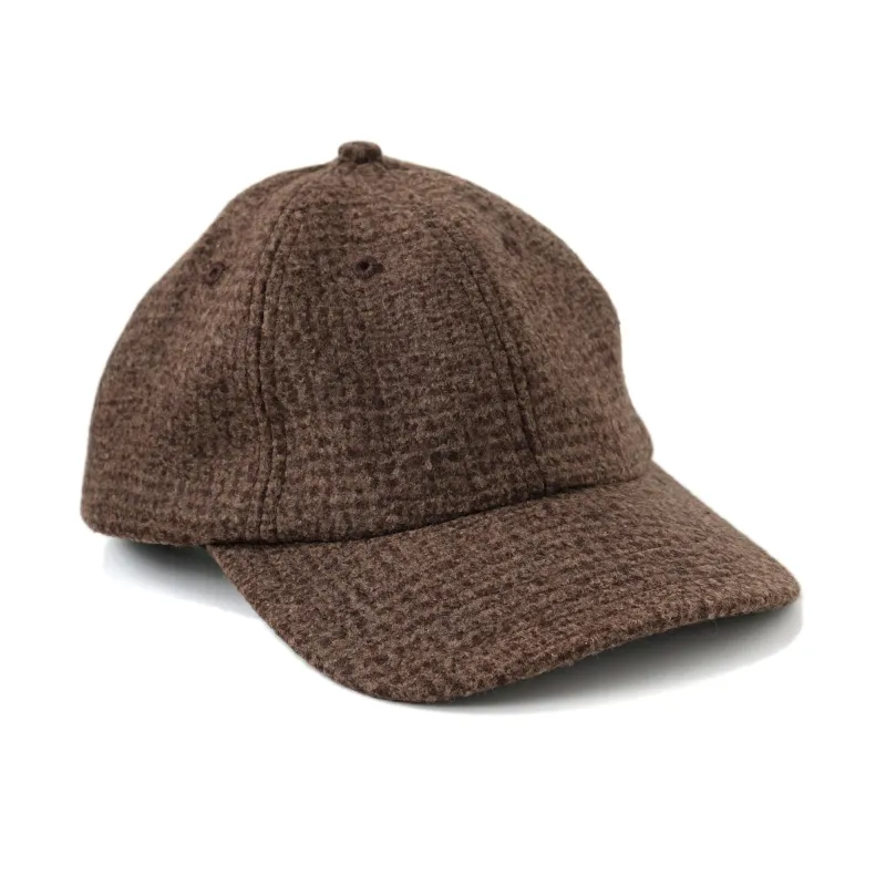 Brown Bouclé Wool Ball Cap sold by Outclass