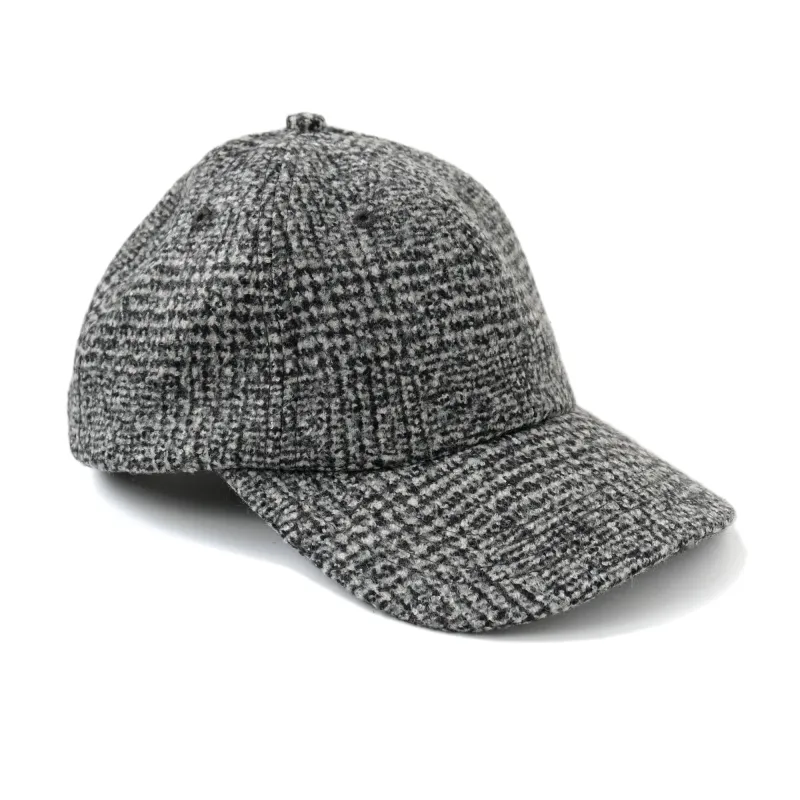 Black/White Bouclé Wool Ball Cap sold by Outclass