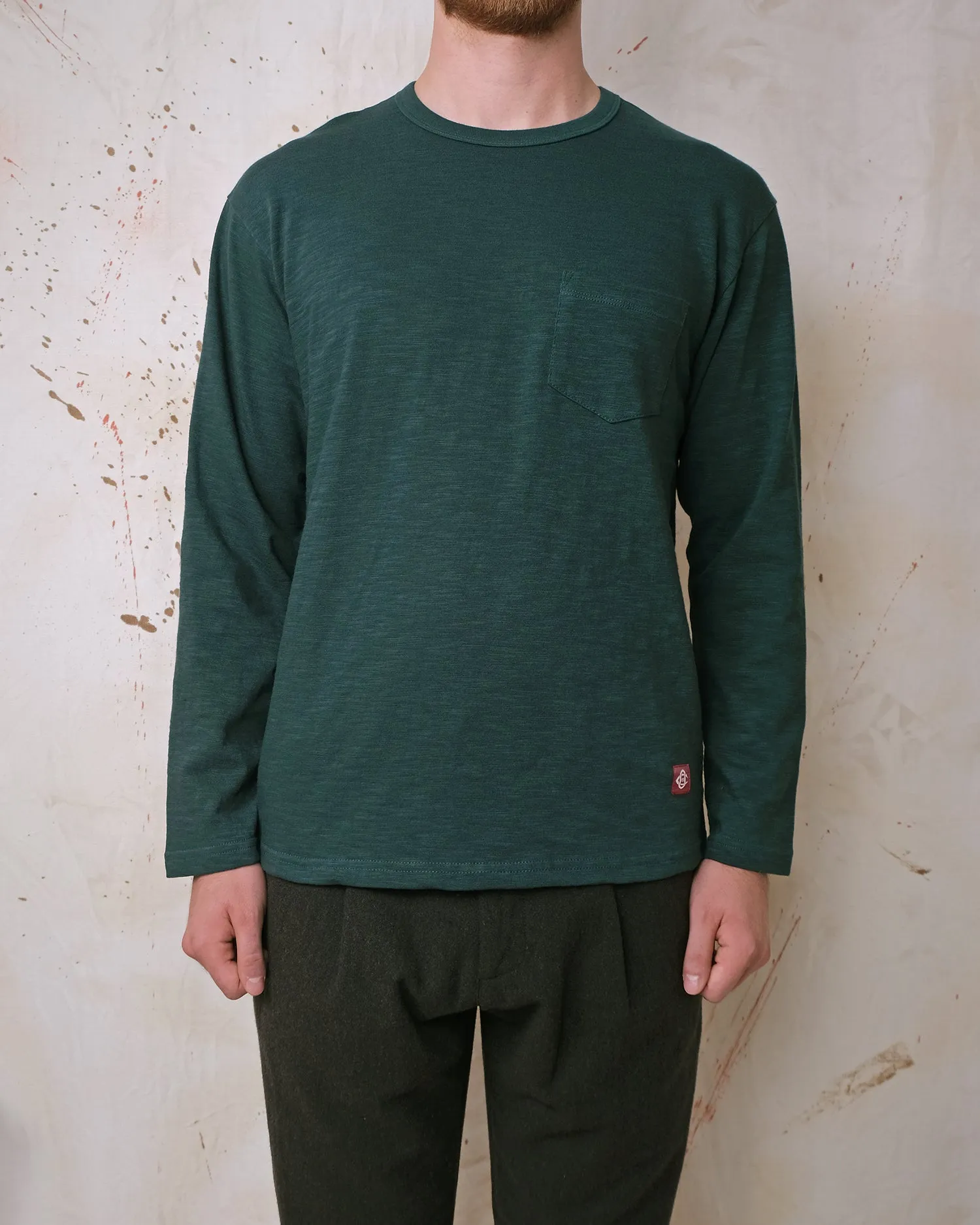 Spruce Double Slub L/S Pocket T-Shirt sold by Outclass product image thumbnail 2