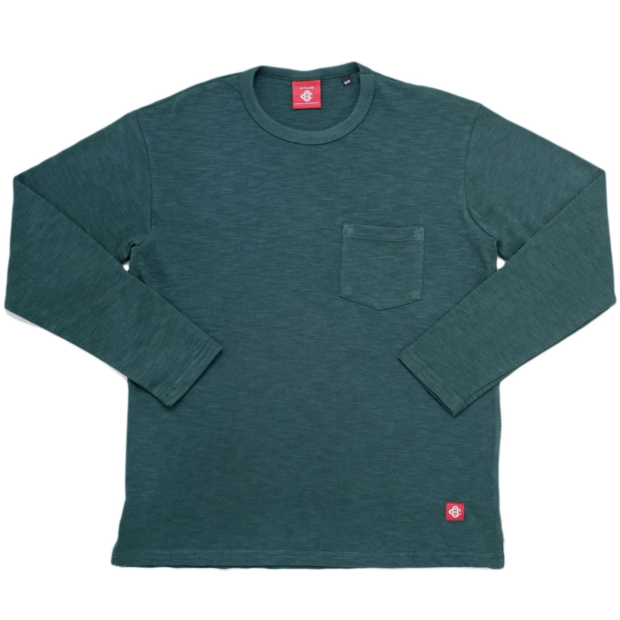 Spruce Double Slub L/S Pocket T-Shirt sold by Outclass