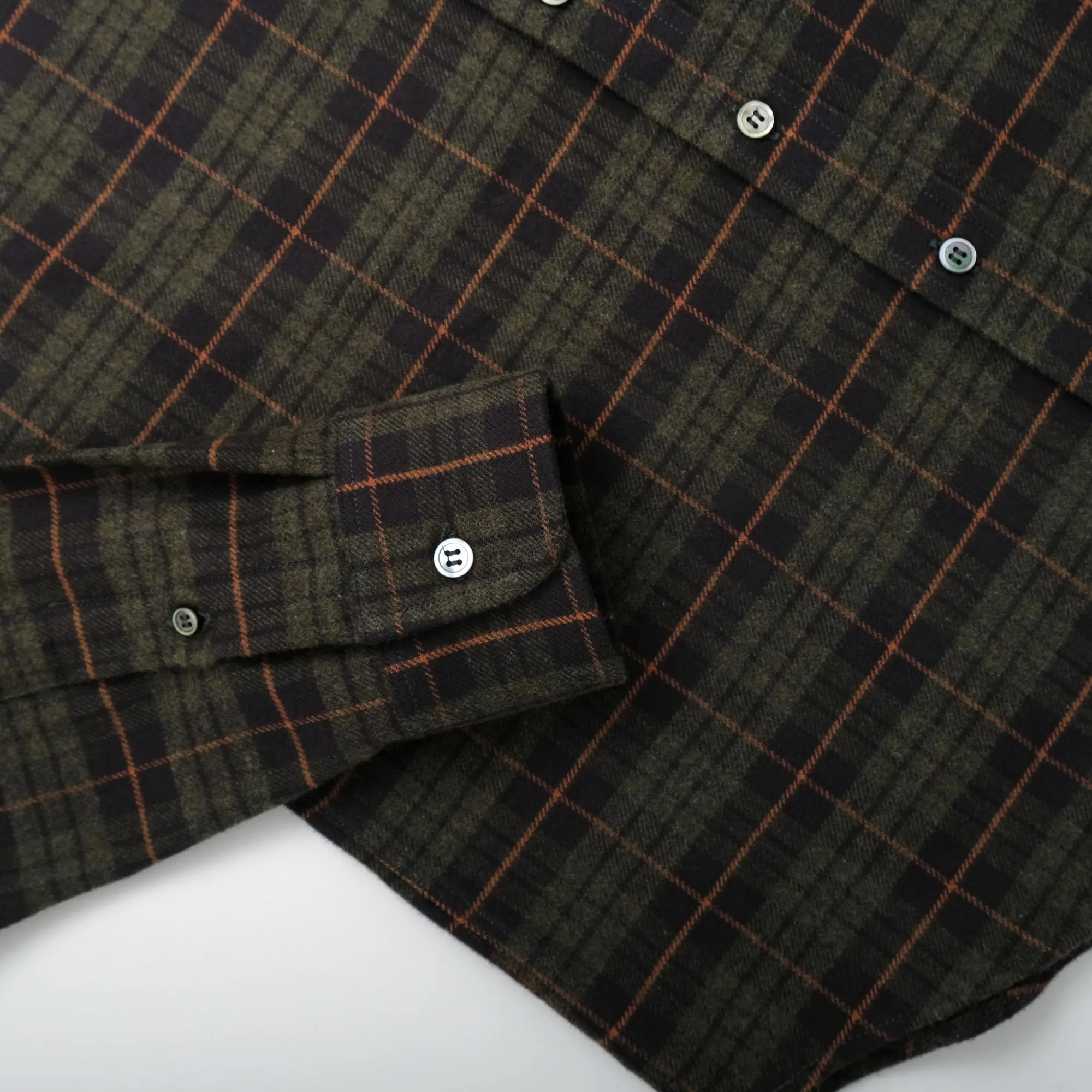 Hunter Plaid Flannel Classic Shirt sold by Outclass product image thumbnail 4