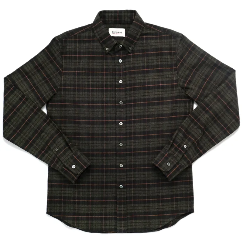 Hunter Plaid Flannel Classic Shirt sold by Outclass