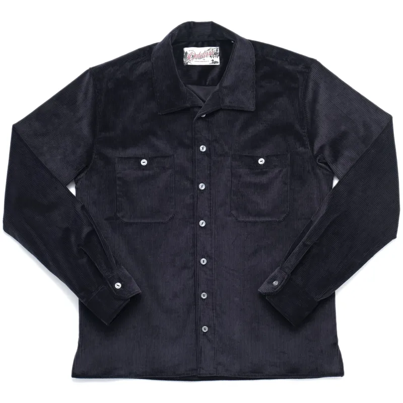 Navy Corduroy Club Shirt sold by Outclass