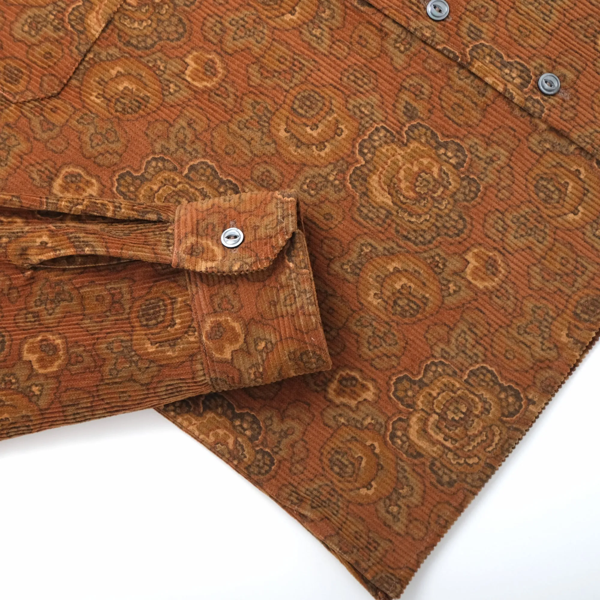 Bronze Printed Corduroy Club Shirt sold by Outclass product image thumbnail 4