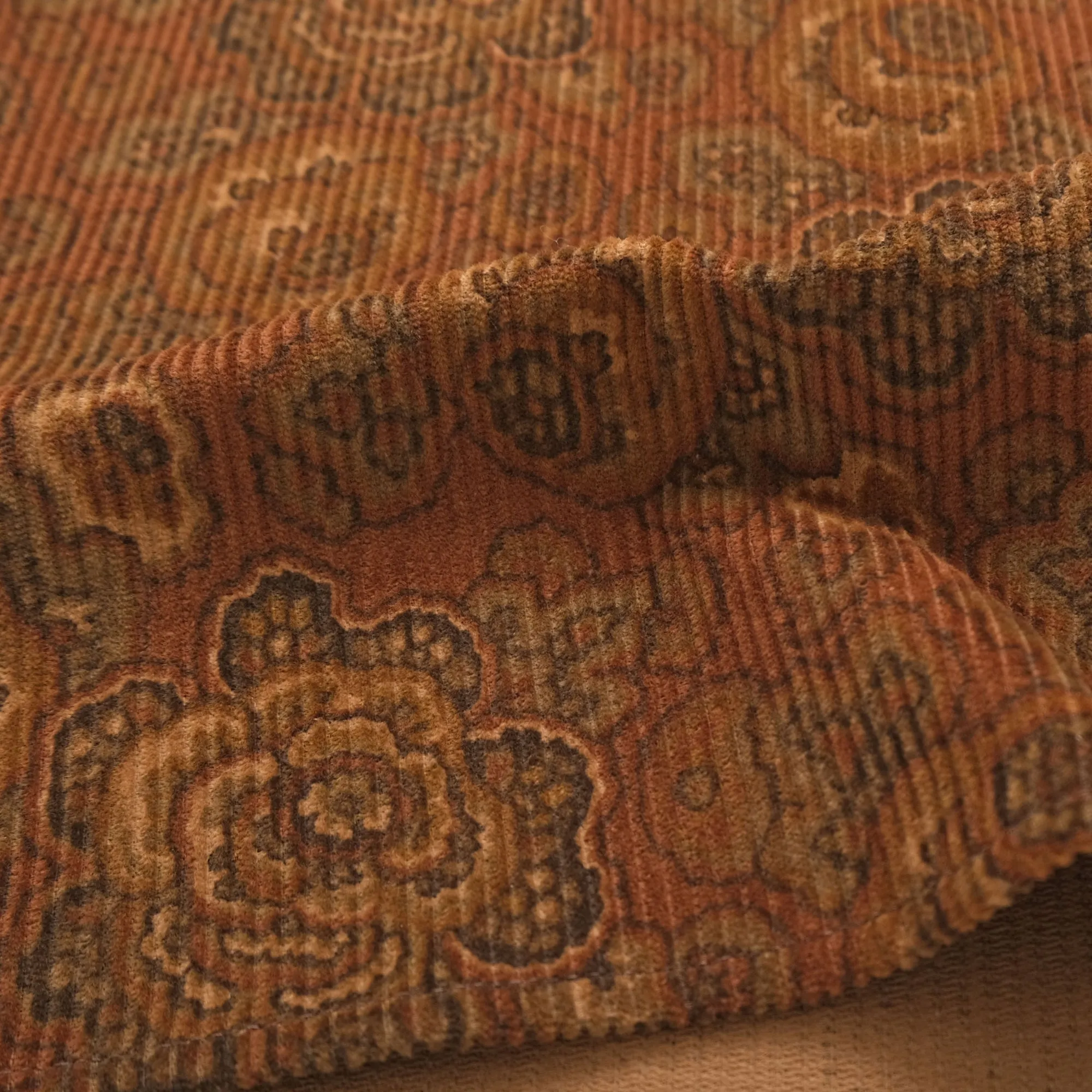 Bronze Printed Corduroy Club Shirt sold by Outclass product image thumbnail 5