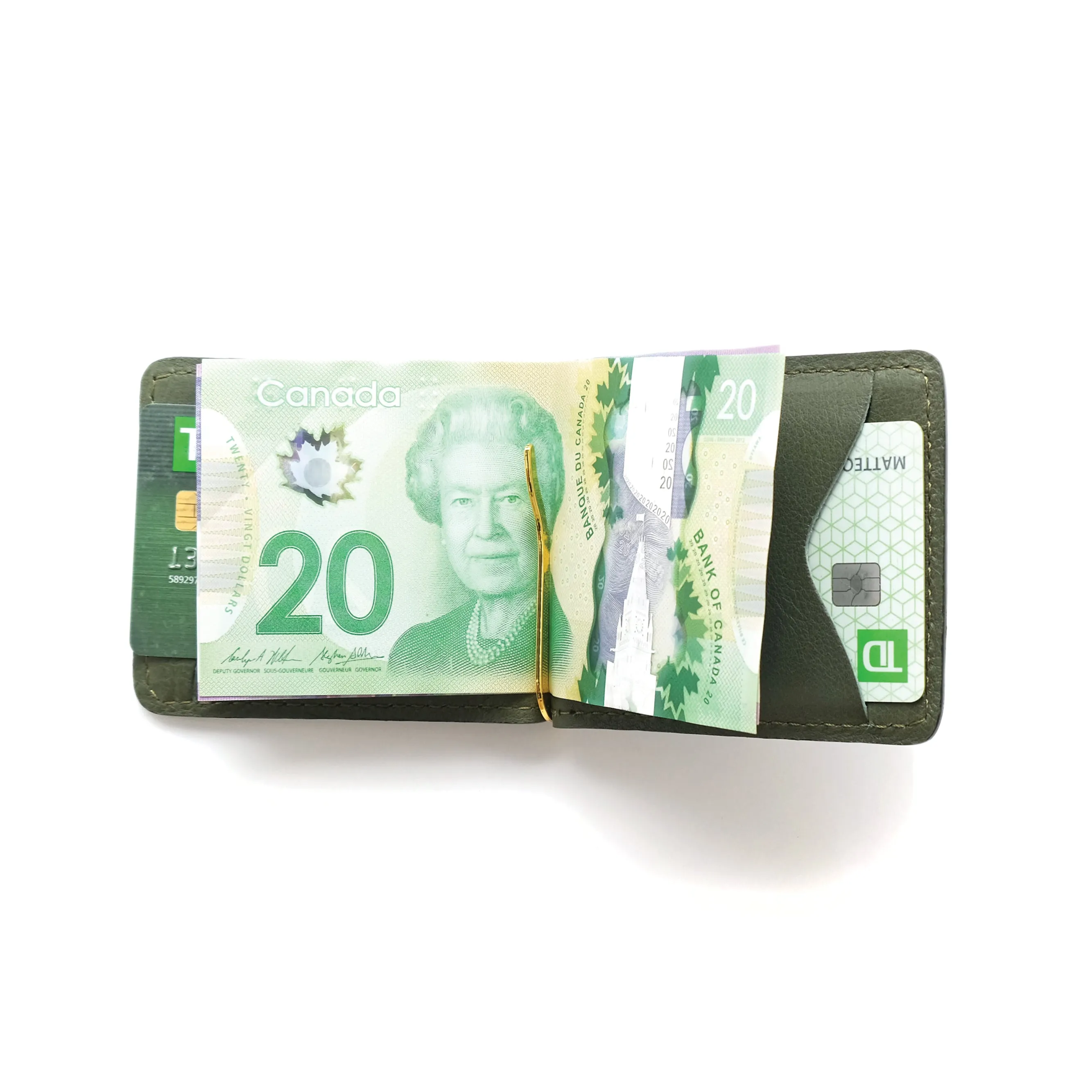 Black Money Clip Cardholder sold by Outclass product image thumbnail 4