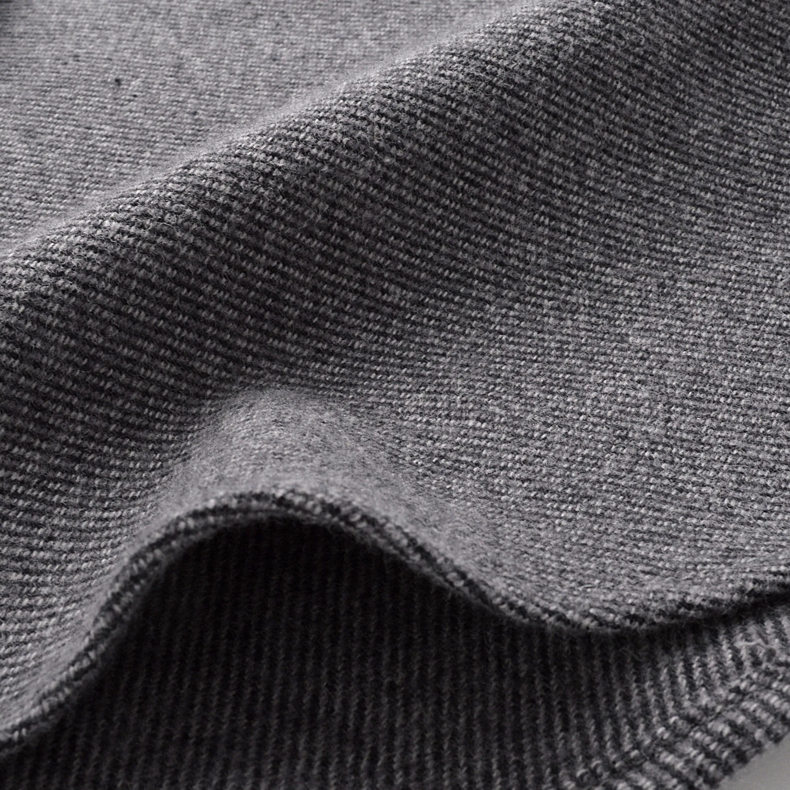 Grey Twill Flannel Shirt sold by Outclass product image thumbnail 5