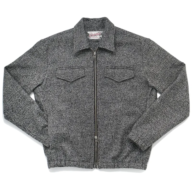 Black/White Bouclé Coach Jacket sold by Outclass