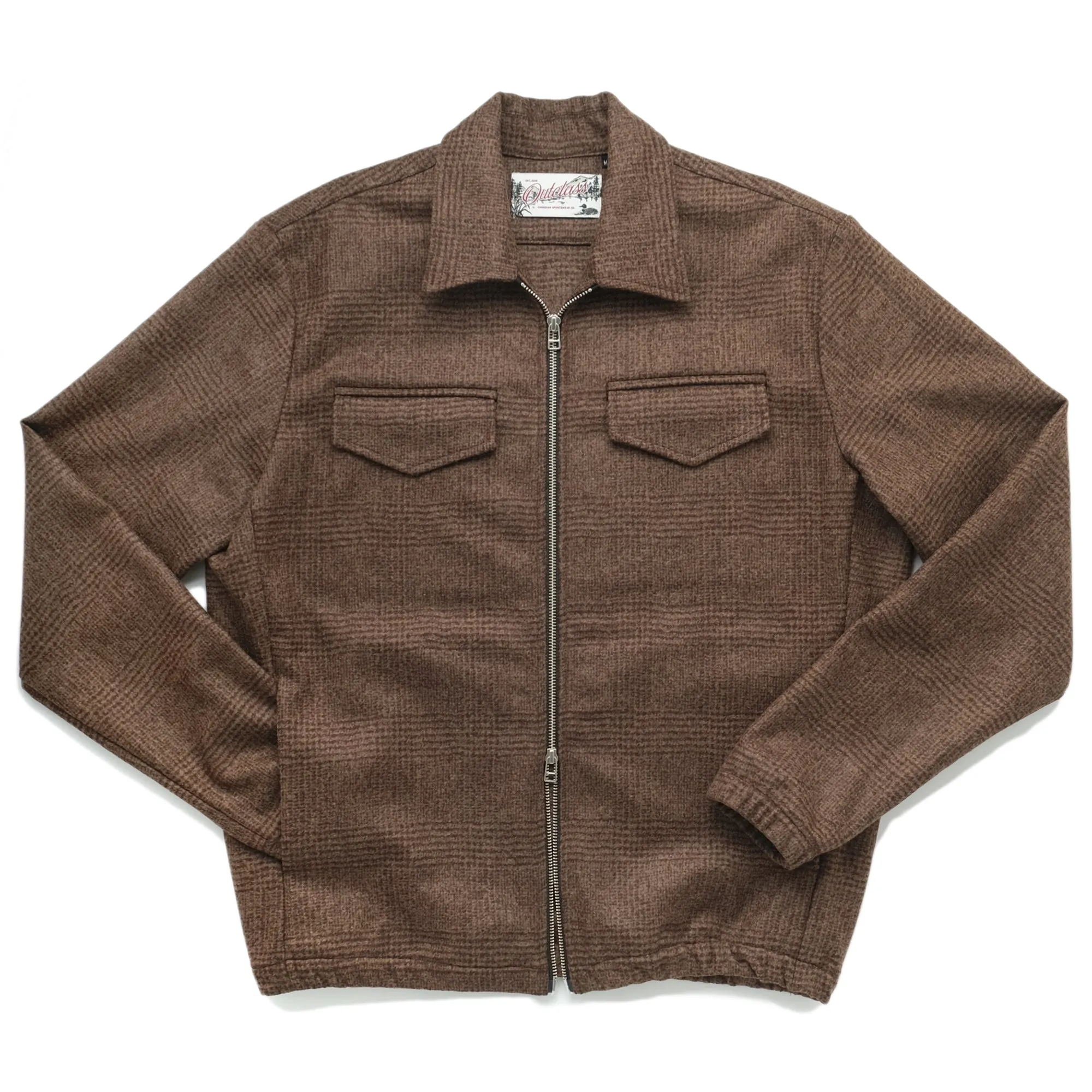 Brown Bouclé Coach Jacket sold by Outclass