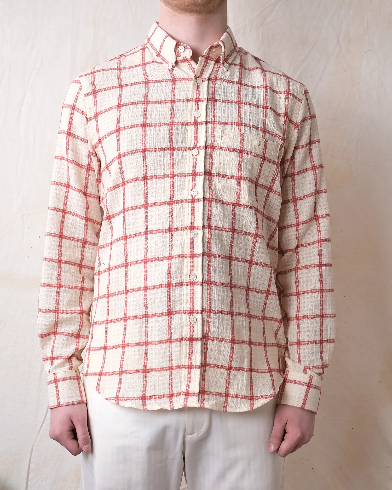 Cottage Plaid Classic Shirt sold by Outclass product image thumbnail 2